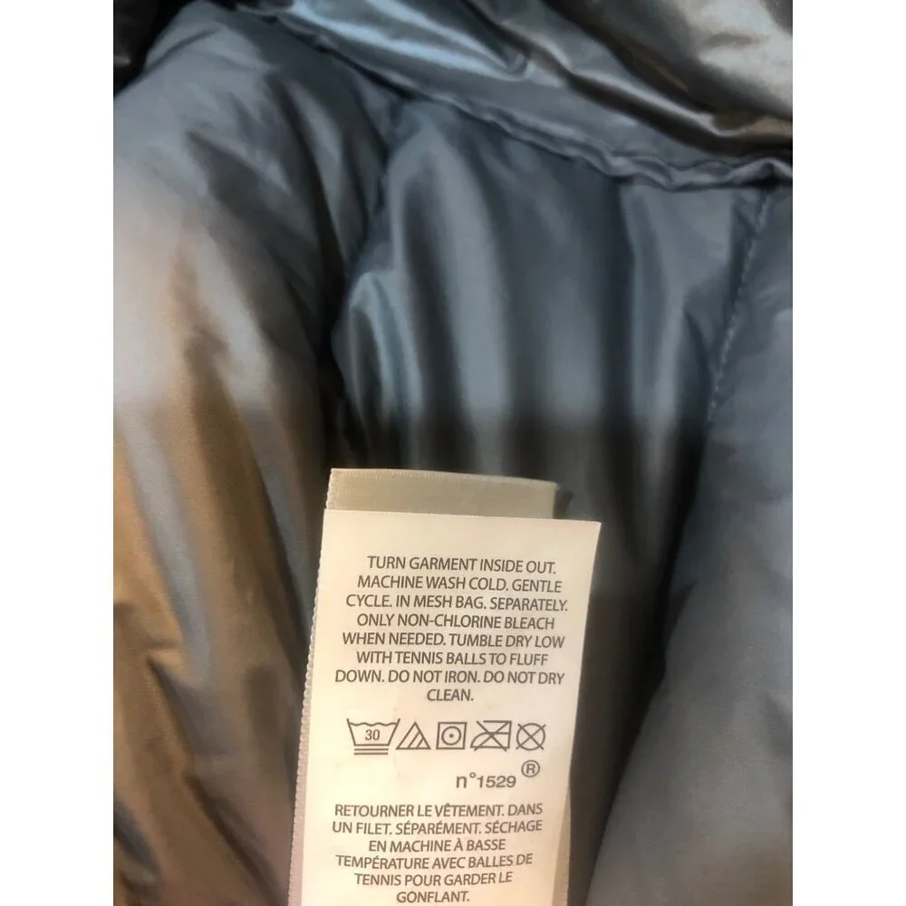 Polo Ralph Lauren Packable Hooded Down Puffer Charcoal Gray Jacket Size XL